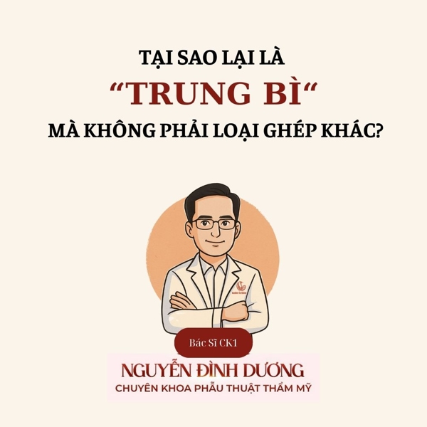 Nâng mũi trung bì