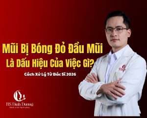 Mũi Bị Bóng Đỏ Đầu Mũi Là Dấu Hiệu Của Việc Gì