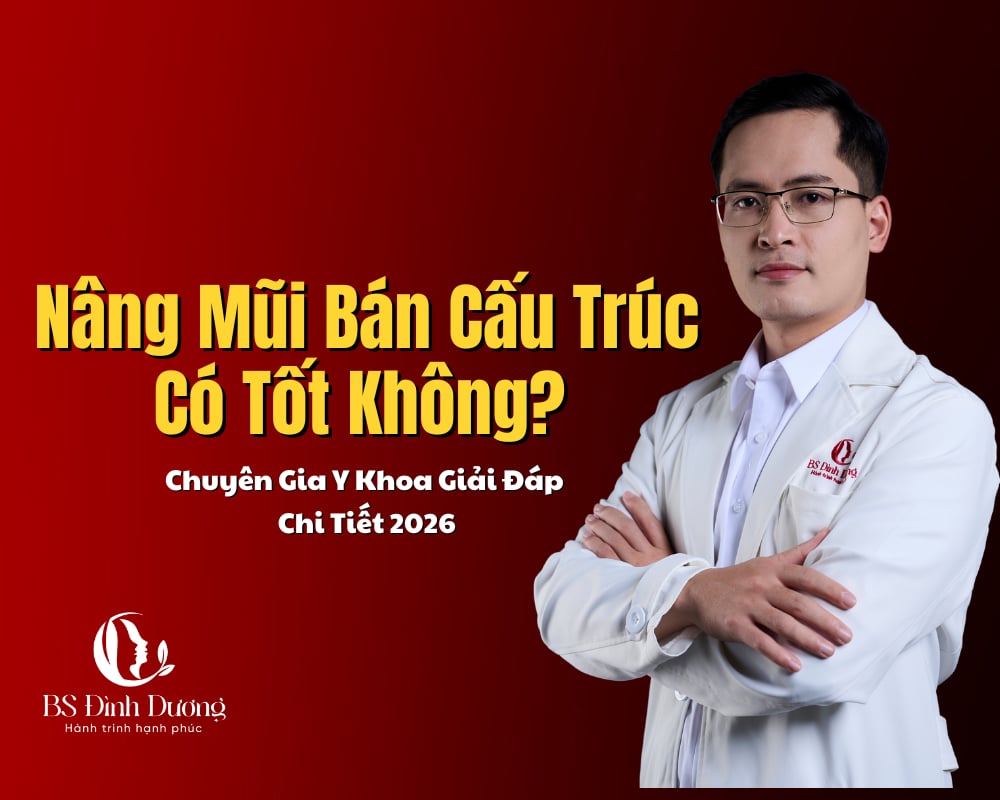 Nâng Mũi Bán Cấu Trúc Có Tốt Không
