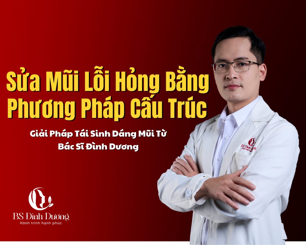 Sửa Mũi Lỗi Hỏng Bằng Phương Pháp Cấu Trúc